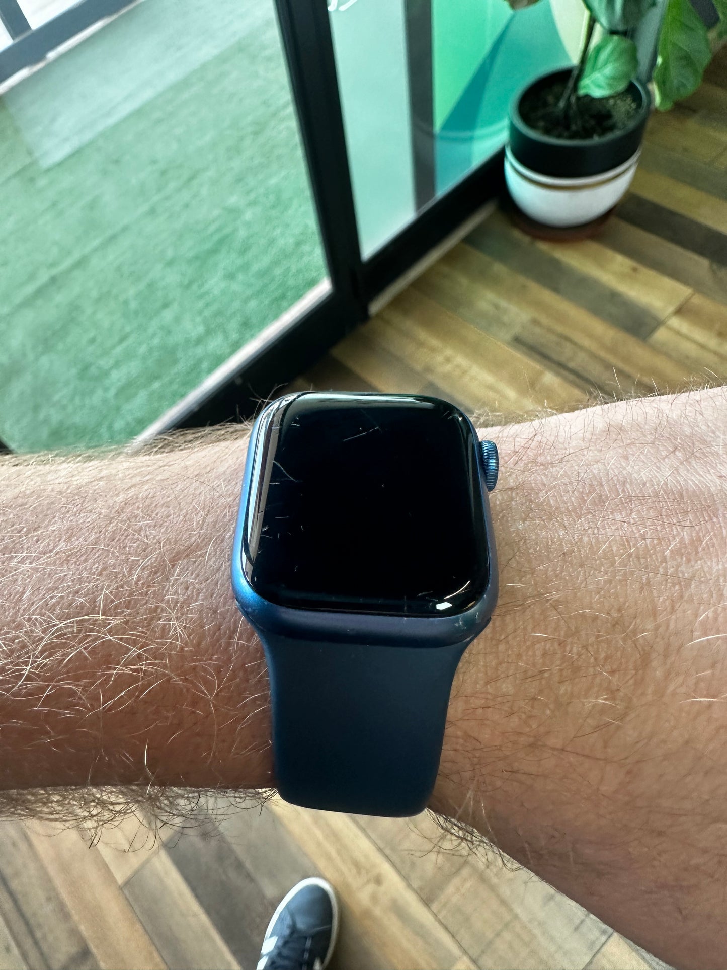 Pre-owned Apple watch series 7 41mm Blue - A/B grade